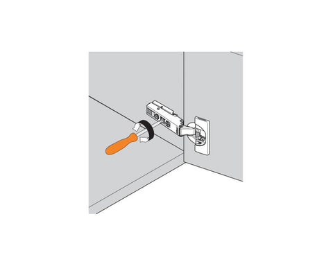 Blum CLIP top BLUMOTION Blind Corner Soft Close Hinge 95