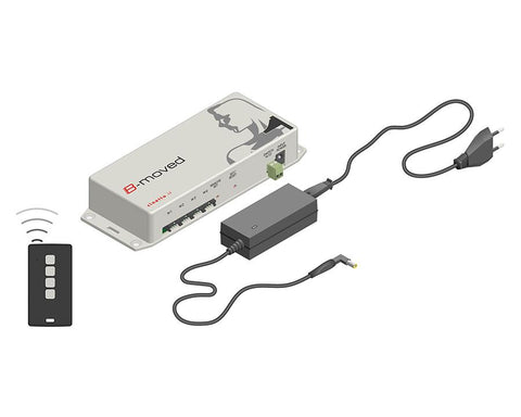 Cinetto B Moved Electronic Unit with Remote Control