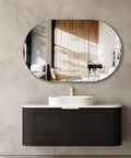 Bondi Black Oak Single Basin Vanity Vanity Otti Australia 1200mm Quartz Stone Pure White-20mm 