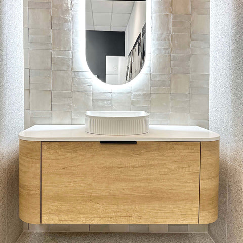 Bondi Natural Oak Single Basin Vanity