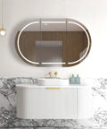 Bondi Satin White Fluted Single Basin Vanity Vanity Otti Australia 1200mm Quartz Stone Pure White-20mm 