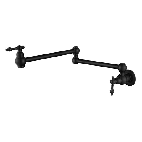 BOR020BK – Bordeaux Kitchen Pot Filler – Matt Black