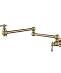 BOR020BM – Bordeaux Kitchen Pot Filler – Brushed Bronze