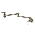 BOR020BN – Bordeaux Kitchen Pot Filler – Brushed Nickel