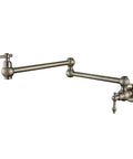 BOR020BN – Bordeaux Kitchen Pot Filler – Brushed Nickel