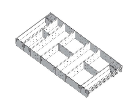 Blum ORGA-LINE Drawer Insert Cutlery/Utensil Divider Set. Cabinet Width: 1000mm.