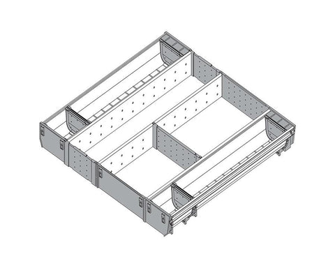 Blum ORGA-LINE Drawer Insert Cutlery/Utensil Divider. Cabinet Width: 600mm. Nominal Length: 500mm ZSI.60VUI6