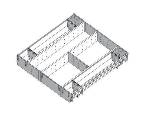 Blum ORGA-LINE Drawer Insert Cutlery/Utensil Divider. Cabinet Width: 600mm. Nominal Length: 550mm ZSI.60VUI7