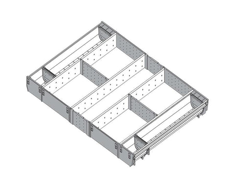 Blum ORGA-LINE Drawer Insert Cutlery/Utensil Divider Set. Cabinet Width: