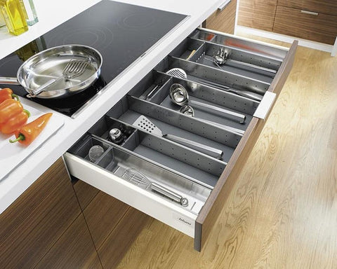 Blum ORGA-LINE Drawer Insert Cutlery/Utensil Divider Set. Cabinet Width: