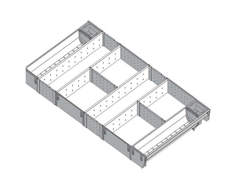 Blum ORGA-LINE Drawer Insert Cutlery/Utensil Divider Set. Cabinet Width: 900mm