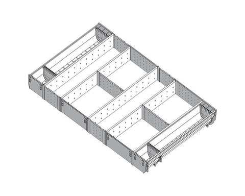 Blum ORGA-LINE Drawer Insert Cutlery/Utensil Divider Set. Cabinet Width: 900mm