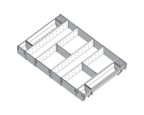 Blum ORGA-LINE Drawer Insert Cutlery/Utensil Divider Set. Cabinet Width: 900mm