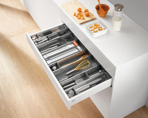 Blum ORGA-LINE Drawer Insert Utensil Divider Set. Width: 1