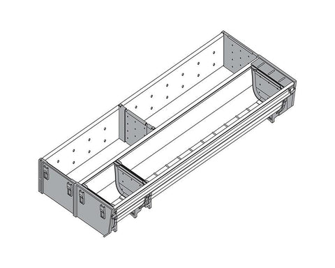 Blum ORGA-LINE Drawer Insert Cutlery/Utensil Divider Set. Width: 200mm. Nominal Length: 500mm ZSI.500KI2N