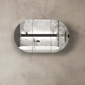Bondi Black Oak Shaving Cabinet Shaving Cabinet Otti Australia 1200mm  