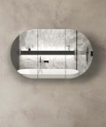 Bondi Black Oak Shaving Cabinet Shaving Cabinet Otti Australia 1200mm  