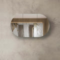 Bondi Natural Oak Shaving Cabinet Shaving Cabinet Otti Australia 1200mm  