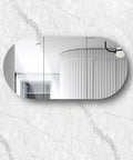 Bondi Satin White Shaving Cabinet Shaving Cabinet Otti Australia 1800mm  