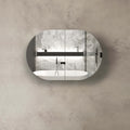 Bondi Black Oak Shaving Cabinet Shaving Cabinet Otti Australia 900mm  
