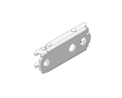 Blum Hinge Clip Mounting Plate Straight 0mm Screw On Cam 1 pce 175H3100