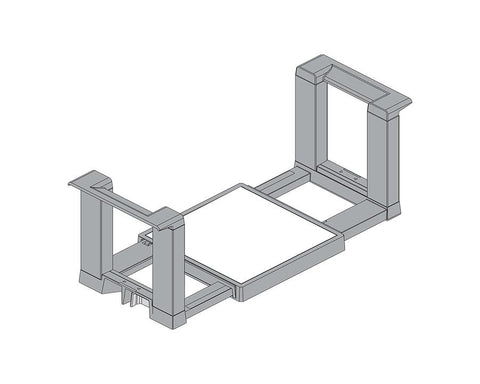 Blum Plate Holder Drawer Insert ZC7T0350
