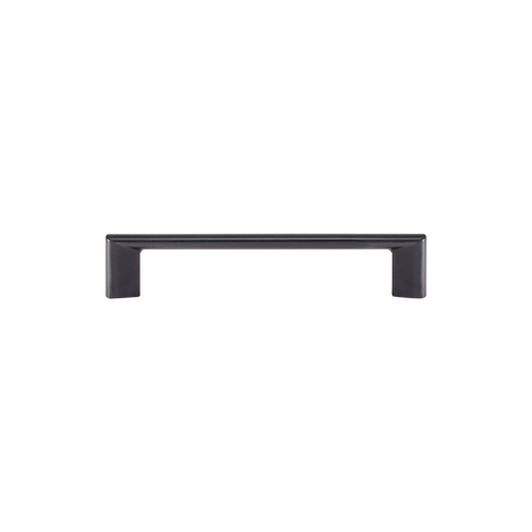 Momo Barra D Handle, a modern cabinetry pull handle for sleek, contemporary kitchen and bathroom designs.
