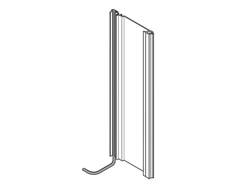 Blum SERVO-DRIVE Bracket Profile. Length: 670mm, Cabinet Height: 680mm. With Cable Z10T670AA