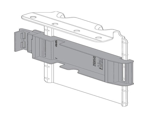 Blum SERVO-DRIVE Upper Attachment Bracket With Pre-Mounted Adapter, Screw-On Z10D6252