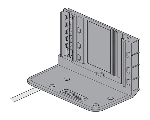 Blum SERVO-DRIVE Attachment Bracket, 2 Tier, Screw On Z10D7201