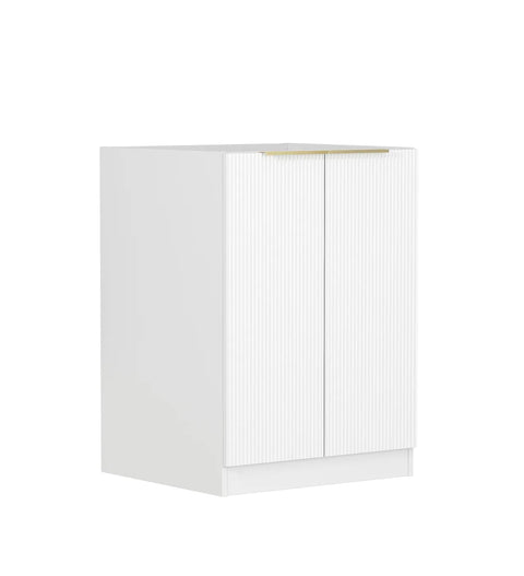 BURLEIGH White Laundry Base Cabinet (632x880x584)