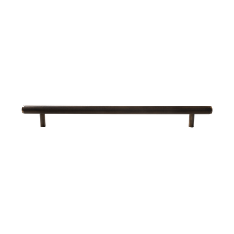 Momo Bellevue Knurled Solid Brass Entrance Pull Handle In Bronze
