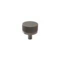Brass cabinet hardware collection knob featuring a knurled texture by KitchenLibrary for cabinets and joinery.