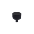 Bellevue Solid Brass Knob from KitchenLibrary, part of the brass cabinet hardware collection, featuring a knurled texture.