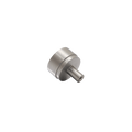 Bellevue solid brass knob from the KitchenLibrary brass cabinet hardware collection, featuring a sleek and modern design.