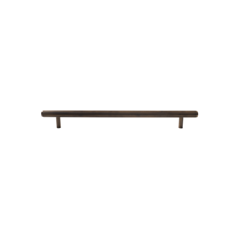 Momo Bellevue Lined Solid Brass Door Pull Handle In Bronze