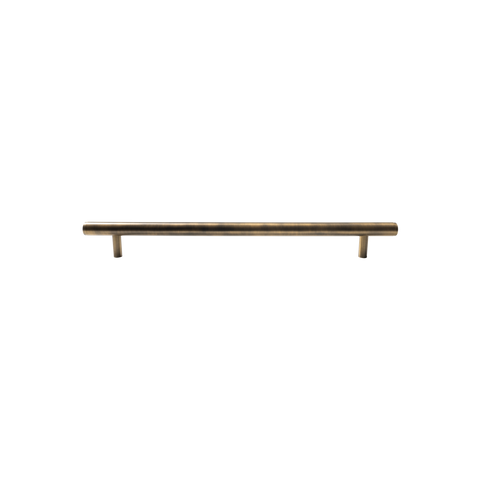 Momo Bellevue Plain Solid Brass Door Pull Handle In Dark Brushed Brass