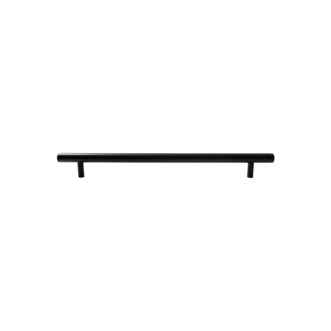 Momo Bellevue Plain Solid Brass Door Pull Handle In Matt Black