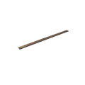 Solid brass backplate from KitchenLibrary for enhancing cabinetry with durable and stylish design.