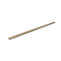 Solid brass backplate from KitchenLibrary, designed for Bellevue cabinet hardware installations.