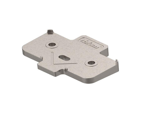 Blum Angled Spacer, Cruciform, +5 Degrees, Screw-On Version