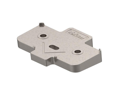 Blum Angled Spacer, Cruciform, +5 Degrees, Screw-On Version