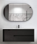 Byron Black Oak Ceramic Top Single Basin Vanity Vanity Otti Australia 1200mm  