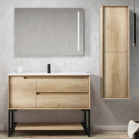 BYRON Tall Boy 1200mm Natural Oak
