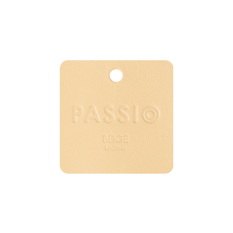 Leather Sample Disc | Beige