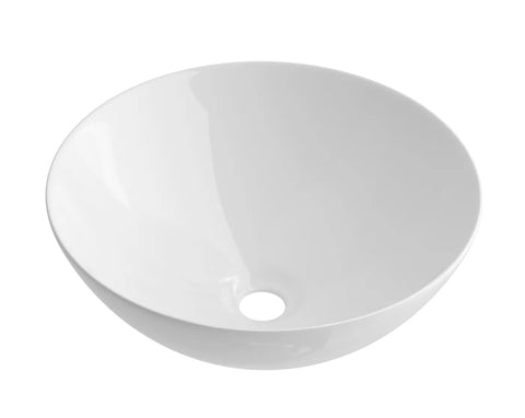 Bondi Gloss White Basin (Round: 400x400x135)