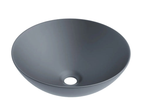 Bondi Matte Grey Basin (Round: 400x400x135)