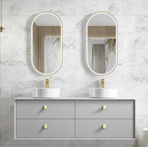 BOSTON Wall Hung Vanity 1500mm Light Grey-Clearance