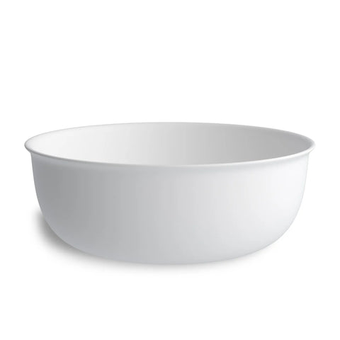 Bronte Matte White Basin (Round: 365 ×365×125)