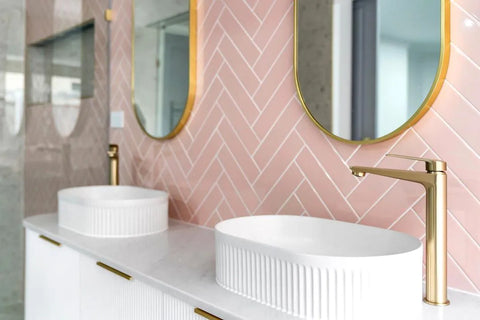 BURLEIGH Wall Hung Curve Vanity Matte White (All Sizes)